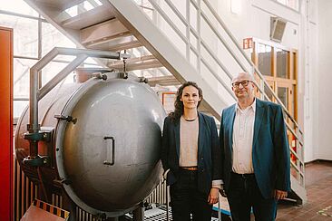 Silvia de Lima Vasconcelos und Markus Krämer