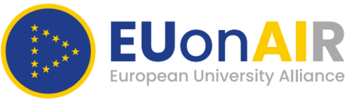 Logo der EUonAIR European University Alliance.