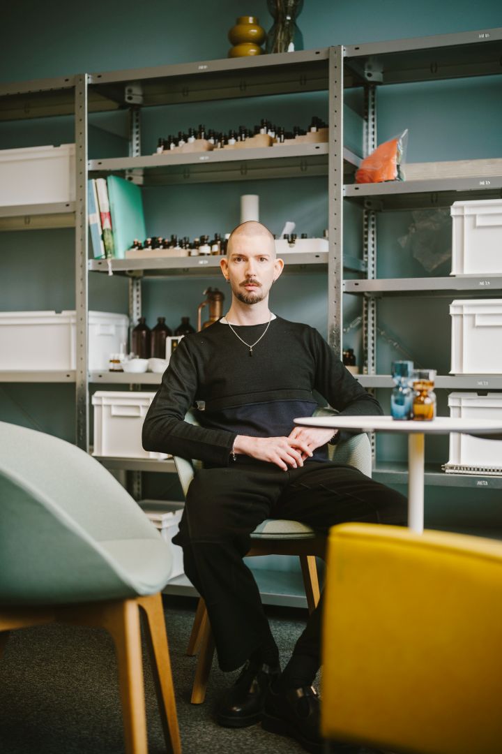 Christian Camehl am Tisch