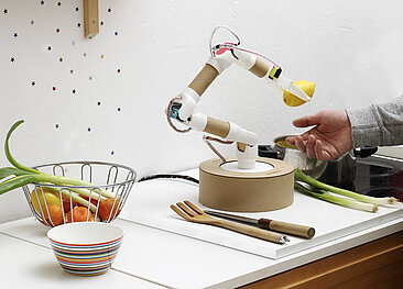Der Do-it-yourself-Roboterarm „Rohrbot“