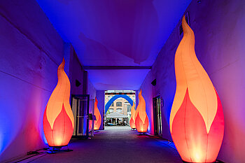 Illumination bei der Langen Nacht der Wissenschaften 2018