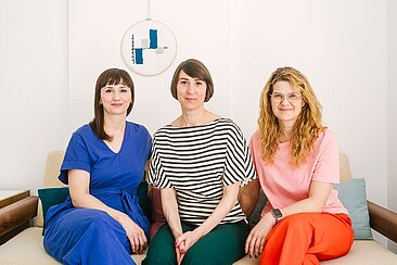 Die Gründerinnen von minkadu - Gesine Todt, Juliane Strehmann, Beate Bolte