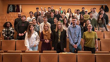 Group photo during the first EUonAIR BIP © HTW Berlin/Tobias Golla
