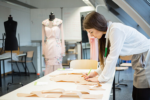 Martha Berwanger in the studio