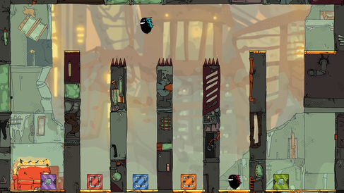 Ein Screenshot aus dem Spiel „Couch Monsters“