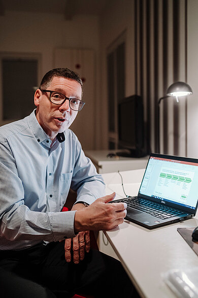 Prof. Dr. Stephan Seeck, Logistikexperte an der HTW Berlin