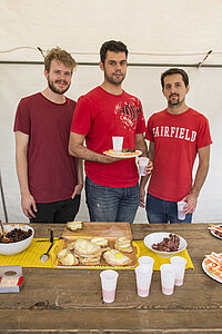Julian, Diego und Augustin