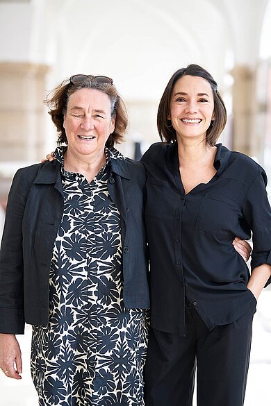 Sabine Nitsche und Dr. Jennifer Chan de Avila