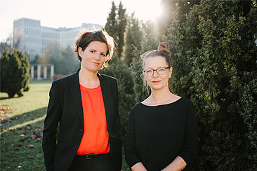 Regina Zeitner und Marion Peyinghaus