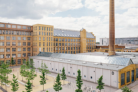 Building C and D on Wilhelminenhof campus