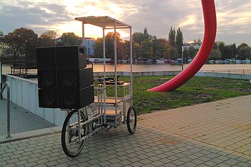 Lastenrad mit Tonkraftwerk 