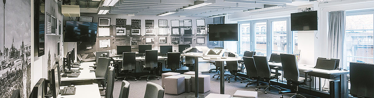 Moderner Computerraum