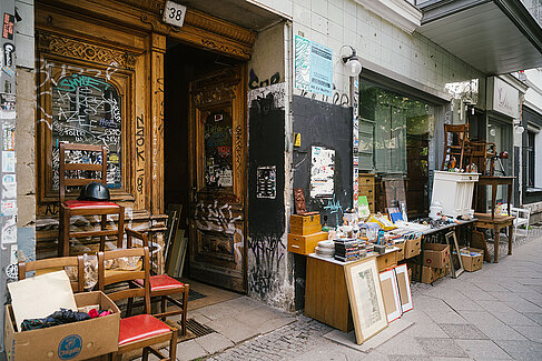 Trödelgeschäft in Berlin-Kreuzberg