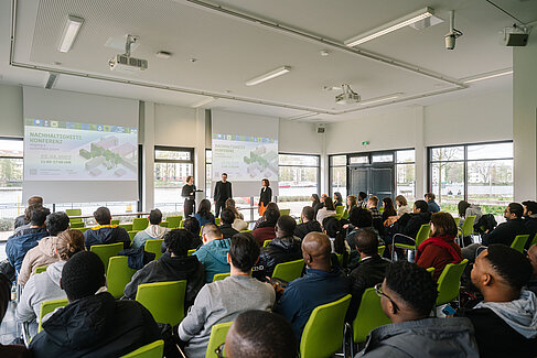 Gut besucht waren die Vorträge der Nachhaltigkeitkonferenz 2023