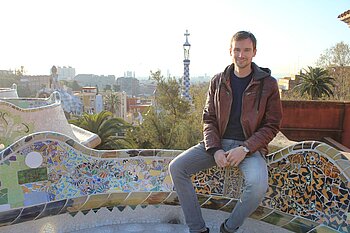 Jannik Schmitz in Barcelona
