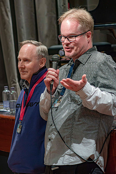 Ulrich Rüdel und Steve Massa