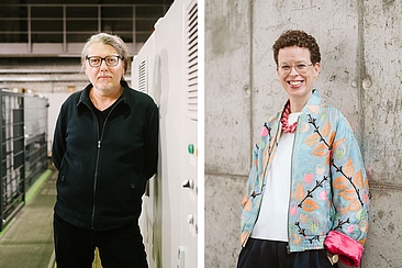 Prof. Dr. Schulte und Prof. Dr. Molthagen-Schnöring © HTW Berlin_Alexander Rentsch Horst Schulte und Stefanie Molthagen-Schnöring