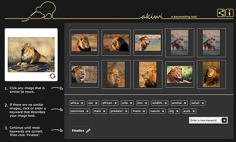 [Translate to Englisch:] Bilder auf einer Webseite