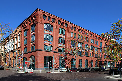 Ansicht der früheren AEG-Apparatefabrik