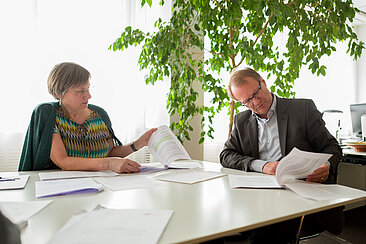 Sünne Andresen und Klaus Semlinger
