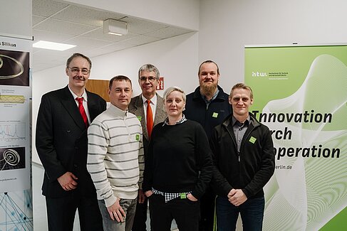Das Projektteam der HTW Berlin © HTW Berlin/Alexander Rentsch