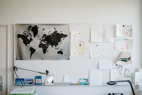 The office of Florian Becker-Ritterspach