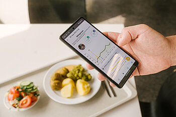 Smartphone und Mensatablett