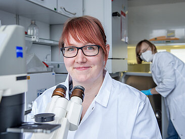 Life Science Engineering-Studentin Heidi Frank.