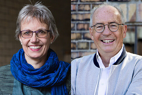 Prof. Dr. Dorothee Haffner und Prof. Joseph Hoppe