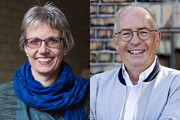 Prof. Dr. Dorothee Haffner und Prof. Joseph Hoppe