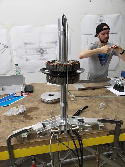 Motor einer Drohnen