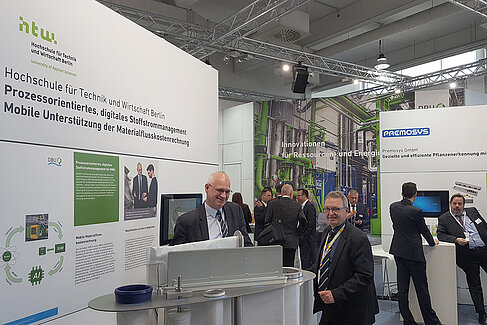 Messestand auf der Hannovermesse