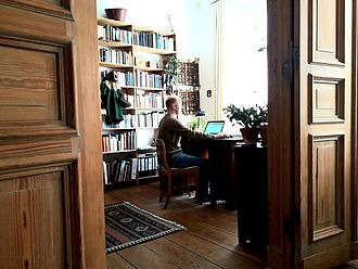 Andreas Wüthrich im Home Office