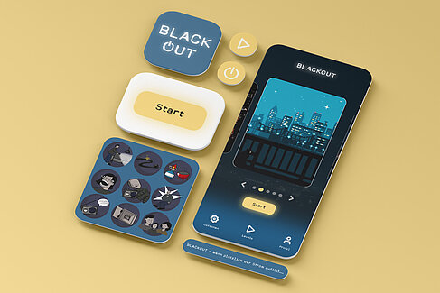 Spiel auf Smartphone