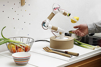 Der Do-it-yourself-Roboterarm „Rohrbot“