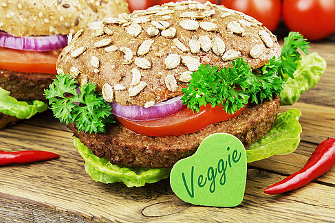 Vegetarischer Burger