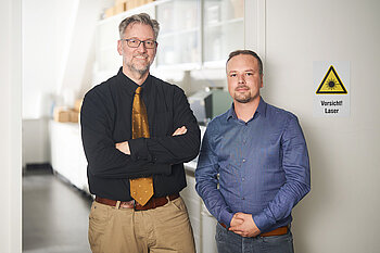 Matthias Dahlmeyer (links) und Sebastian Noller