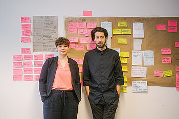 Alexander Müller-Rakow und Antonia Schäfer