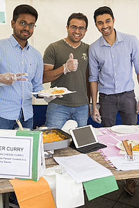 Akash Thampi, Prithivi Rajan und  Kiran Rao